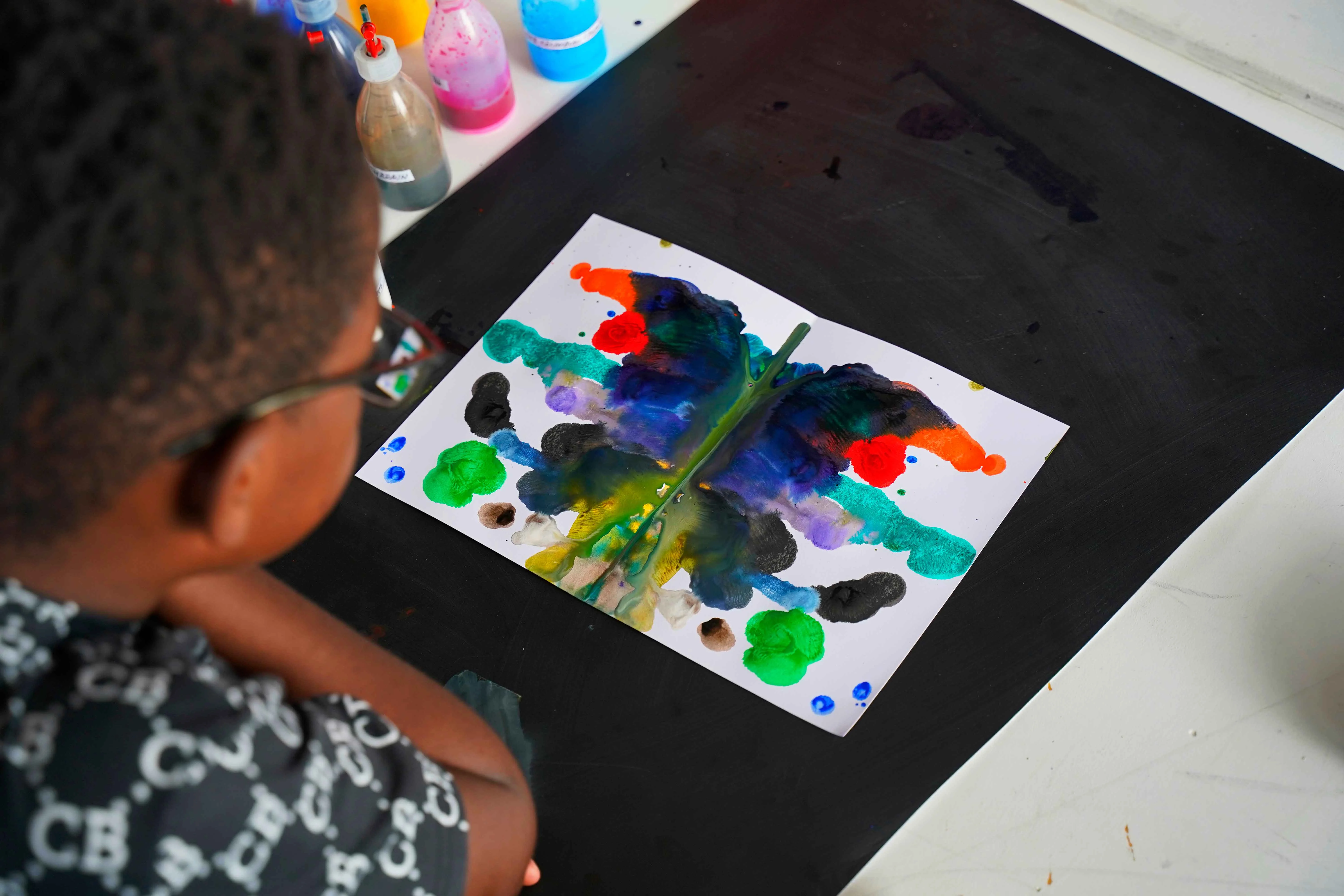 Teilnehmender beim Flecke machen mit Karen Winzer, KFZ, 2025