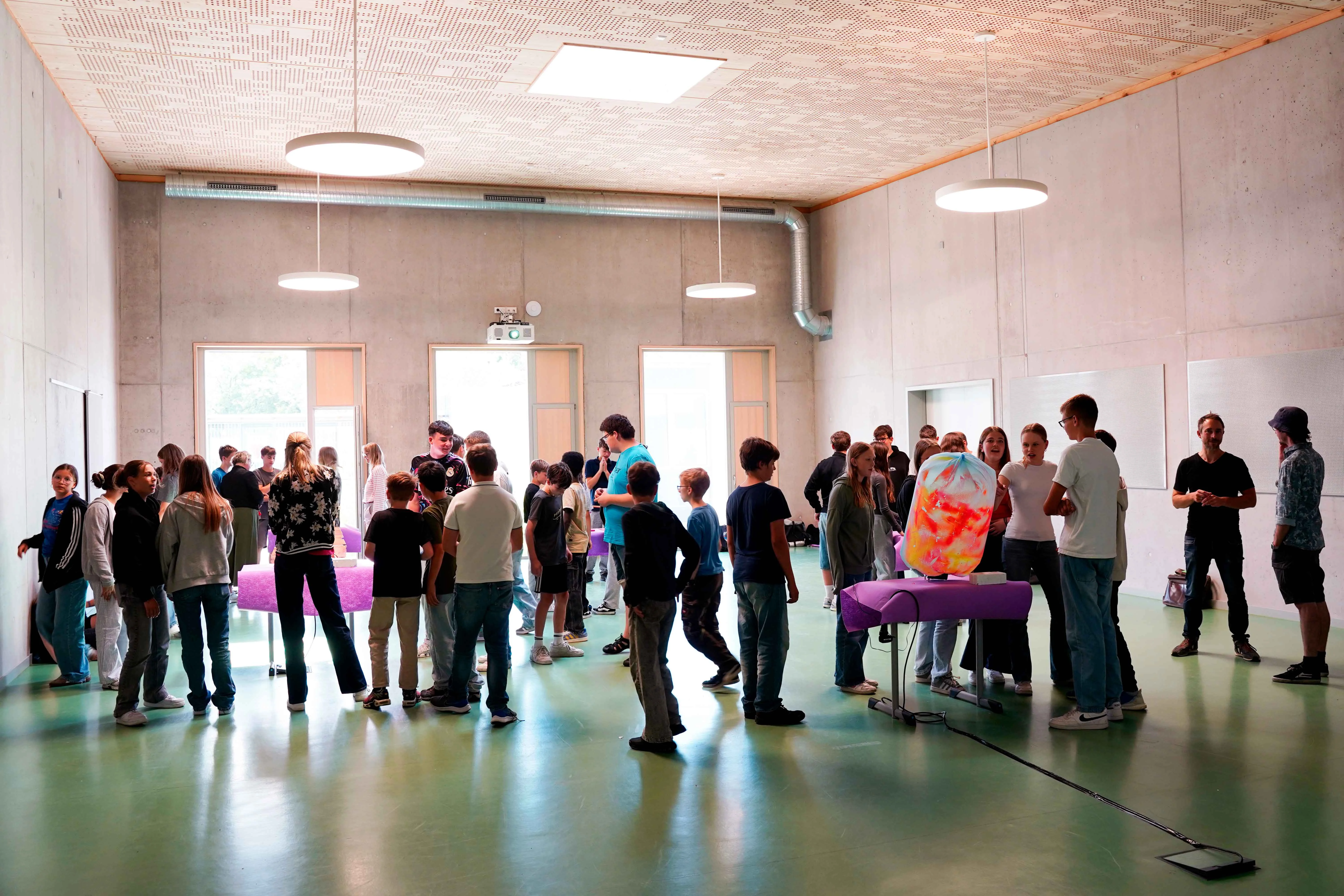 Ausstellung der Kunstwerke in der Gerhard-Thielcke-Realschule, 2025