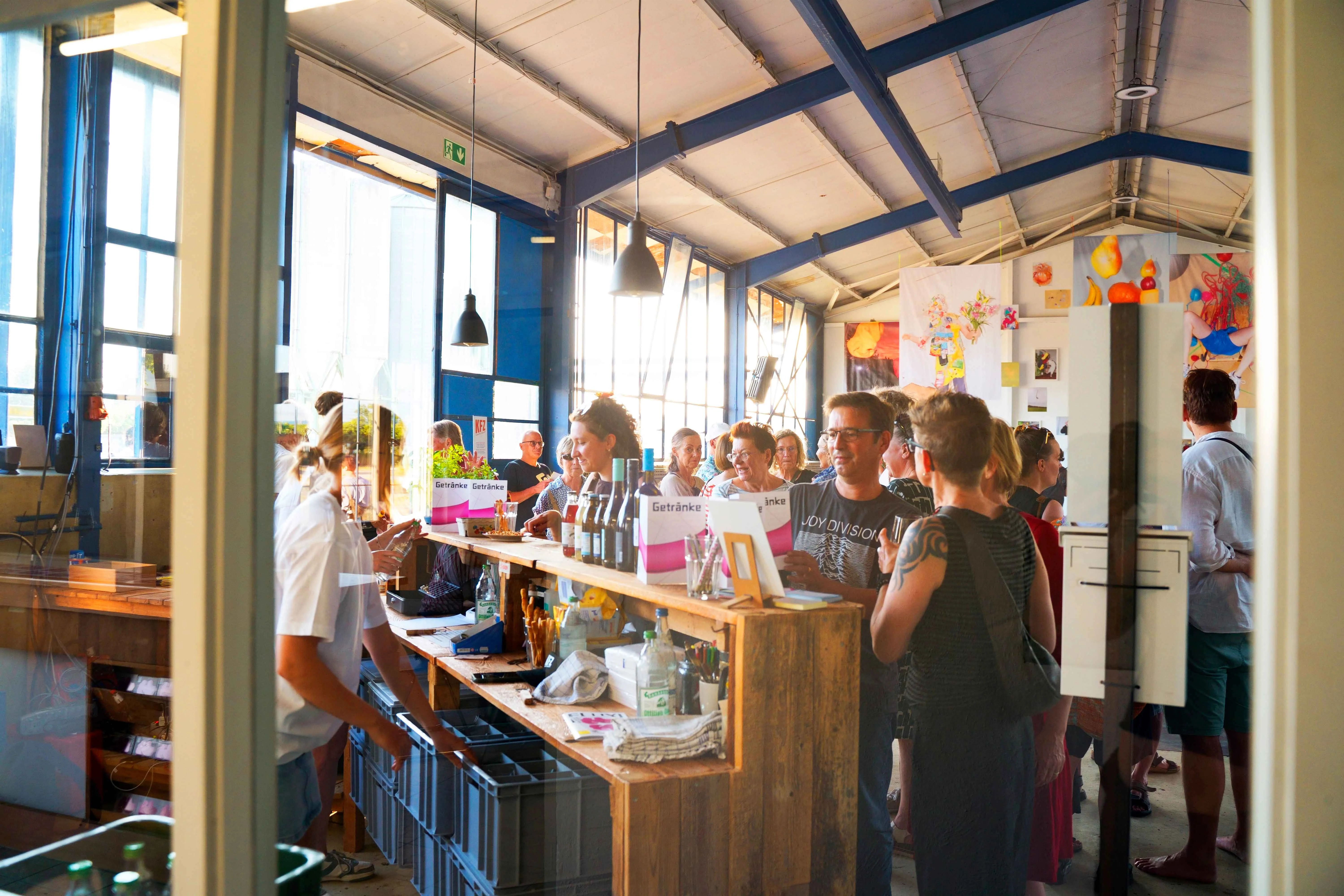 Eröffnung der Ausstellung FLUXI DATZ, KFZ - Kunst für Zukunft, 2025