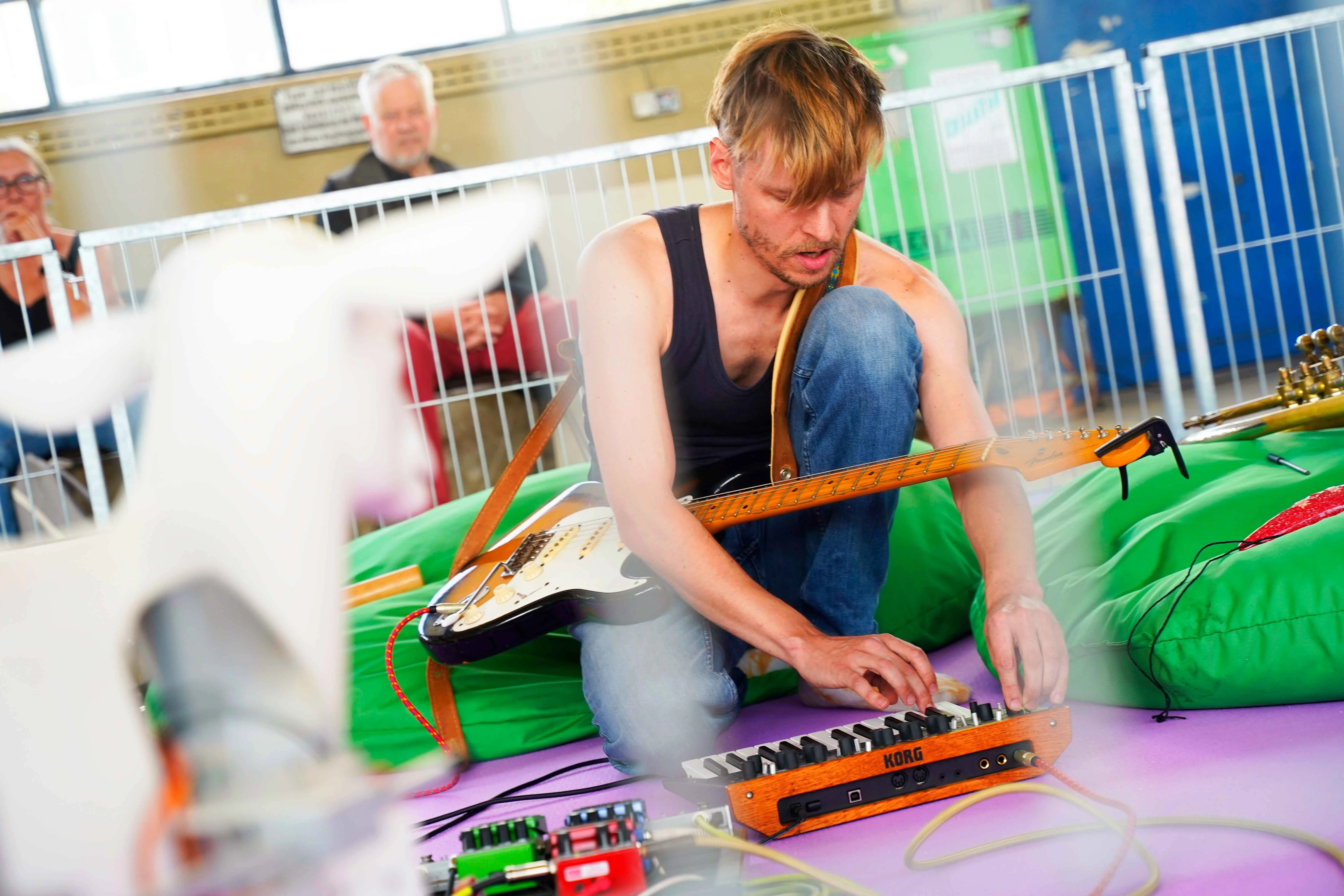 Matthias Wolf bei transtonal im KFZ - Kunst für Zukunft, 2025