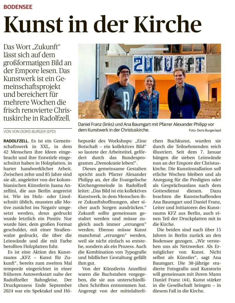 Ludwigsburger Kreiszeitung, 11. Januar 2025